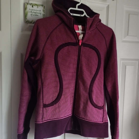 Lululemon Athletica Purple Zippered Fitted Hoodie - Picture 7 of 10